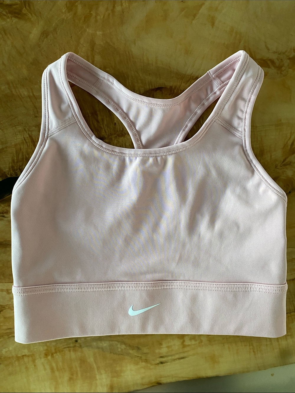 NWOT Nike baby pink Sports Bra